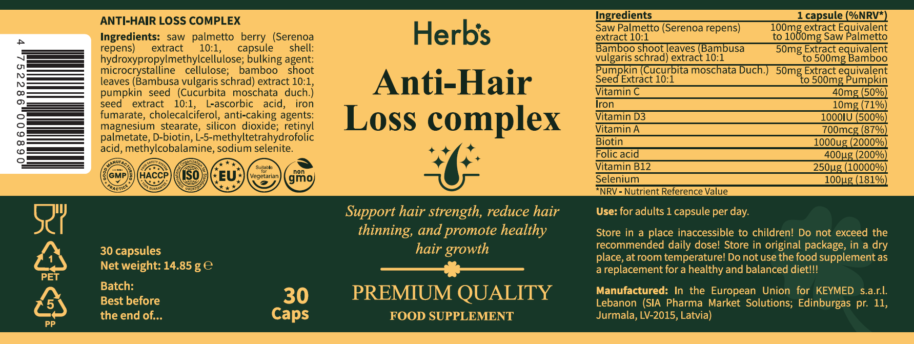 Anti-Hair Loss Complex