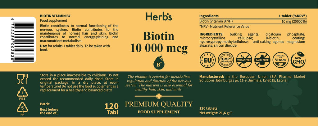 Biotin 10000mcg