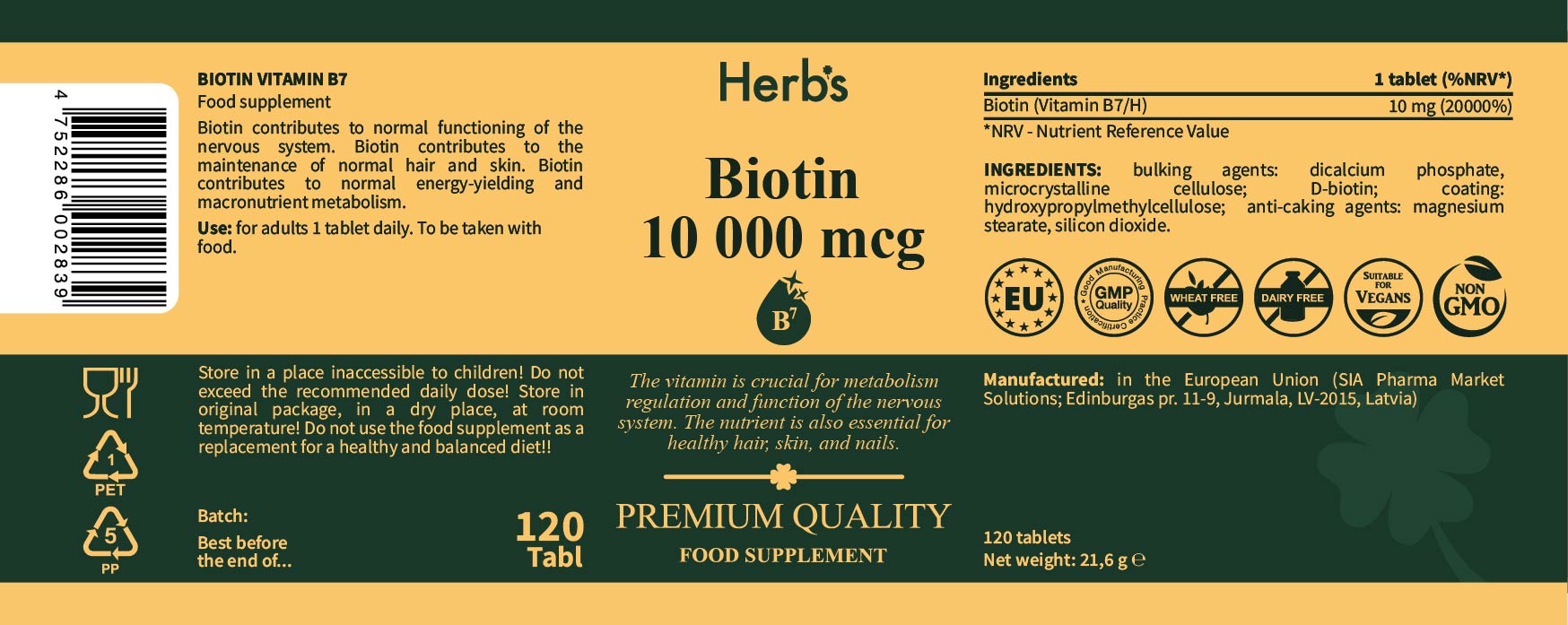 Biotin 10000mcg