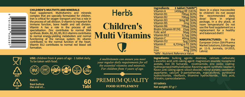 Children’s Multivitamins