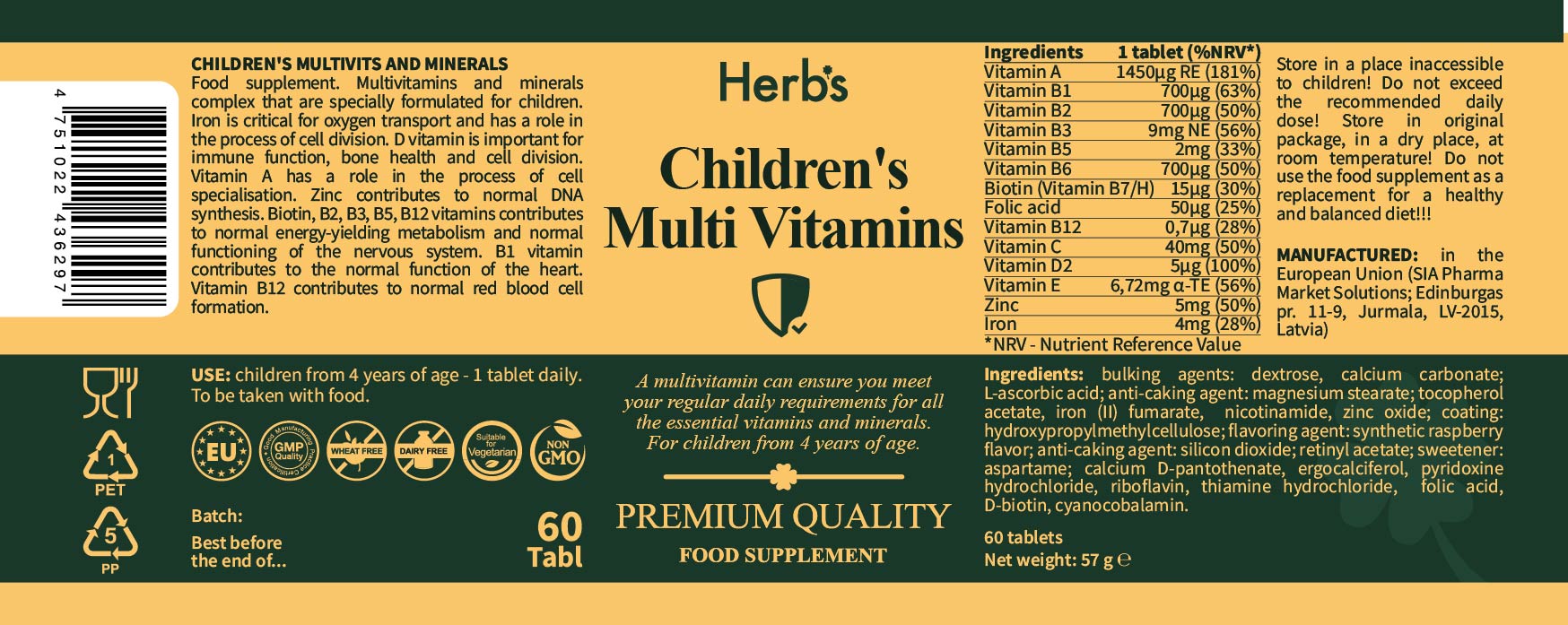 Children’s Multivitamins