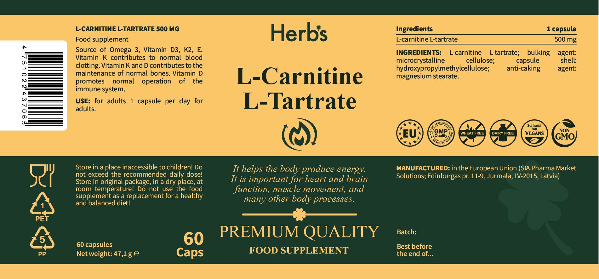 L-Carnitine L-Tartrate