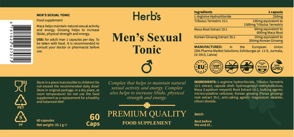 Men’s Sexual Tonic