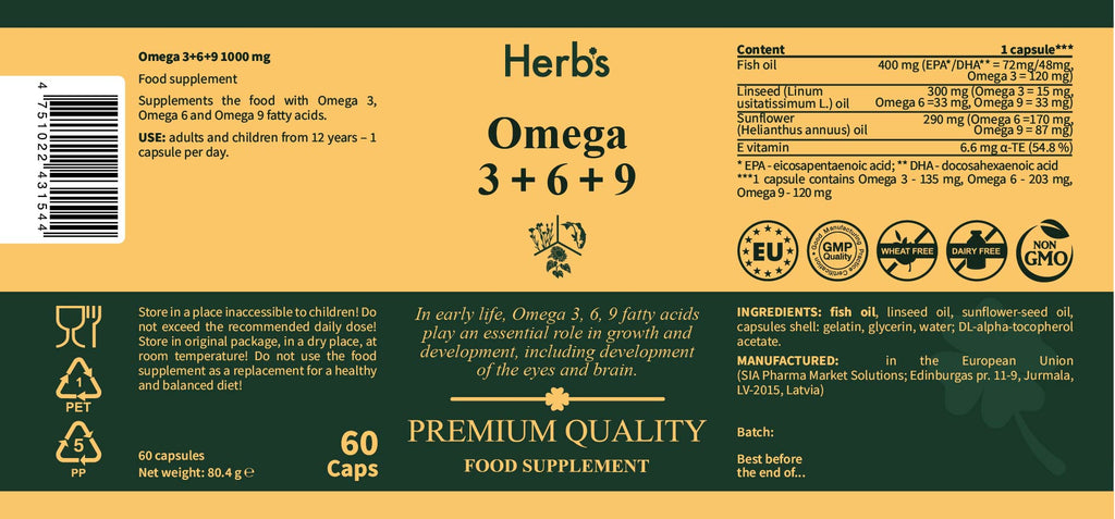 Omega 3-6-9