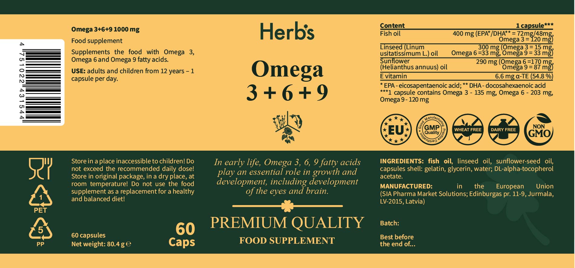 Omega 3-6-9