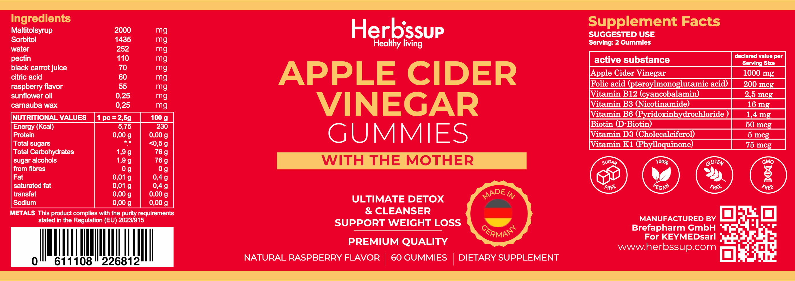Apple Cider Vinegar Gummies