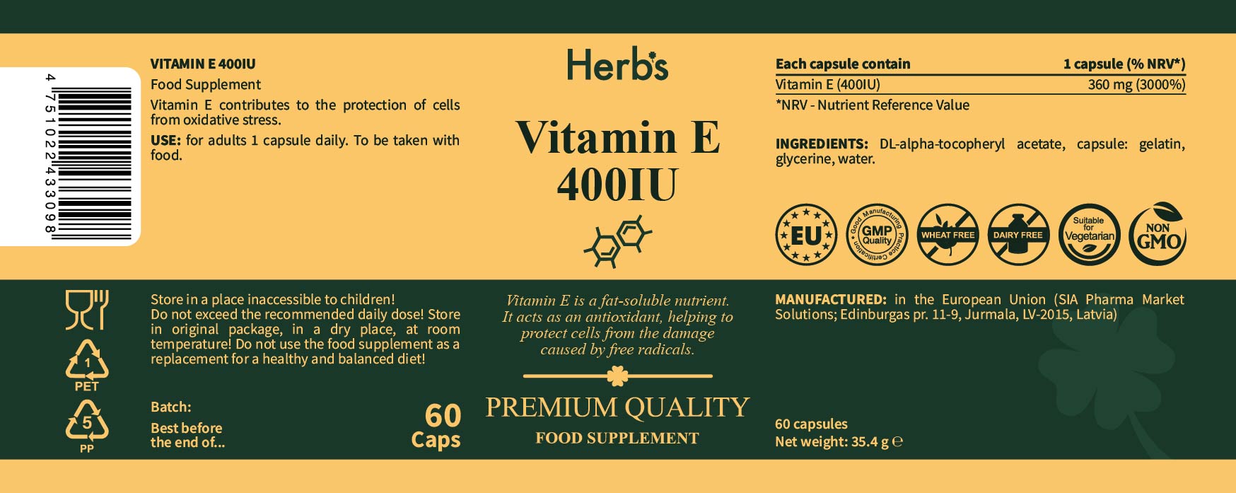 Vitamin E 400iu