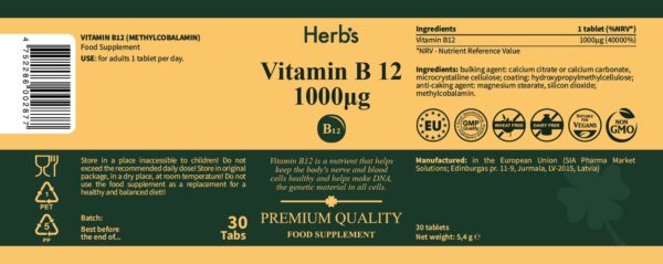 Vitamin B12 1000 - Image 3